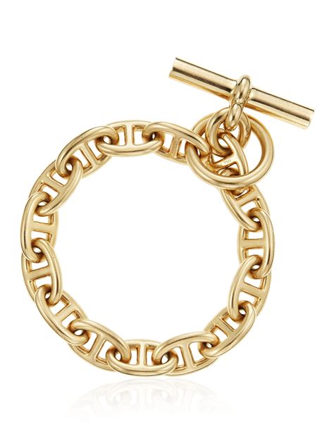 hermes circle chain bracelet|Hermes signature bracelet.